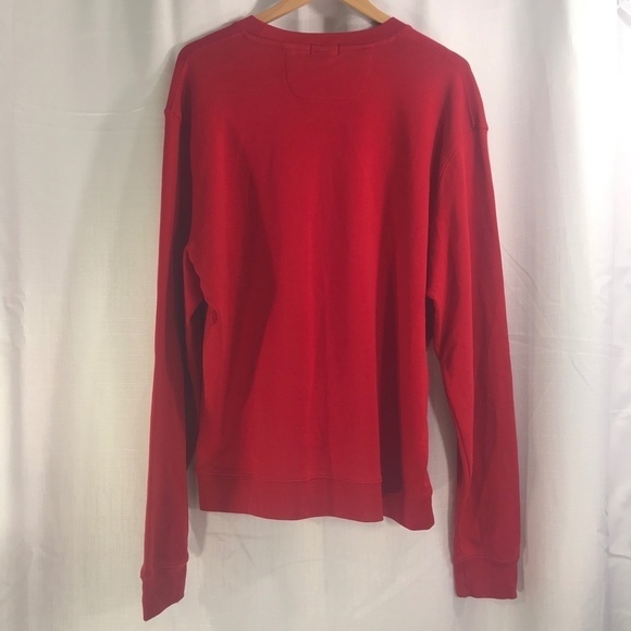 Byron Nelson Pima Cotton Red Pullover Crewneck Sweatshirt Size XL NWOT. - Picture 2 of 5
